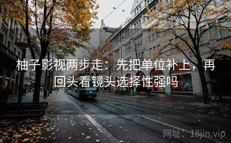 柚子影视两步走：先把单位补上，再回头看镜头选择性强吗